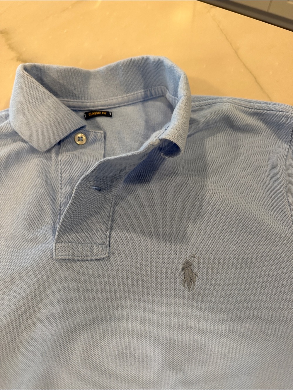 Polo by Ralph Lauren Light Blue Short-Sleeve Polo - Picture 2 of 5